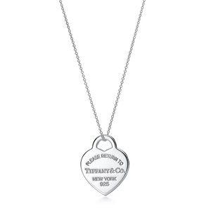 REAL Return to Tiffany Heart Tag Neckless